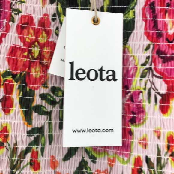 Ivanna print Sundress in crown floral flame - Picture 6 of 6